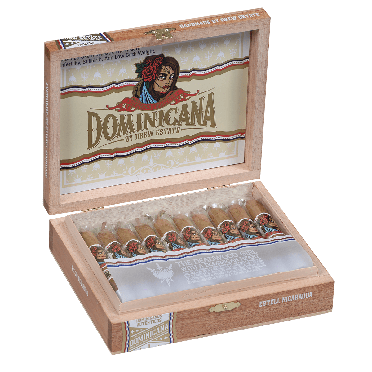 DEADWOOD DOMINICANA PEQUENA 20CT BOX 4X38