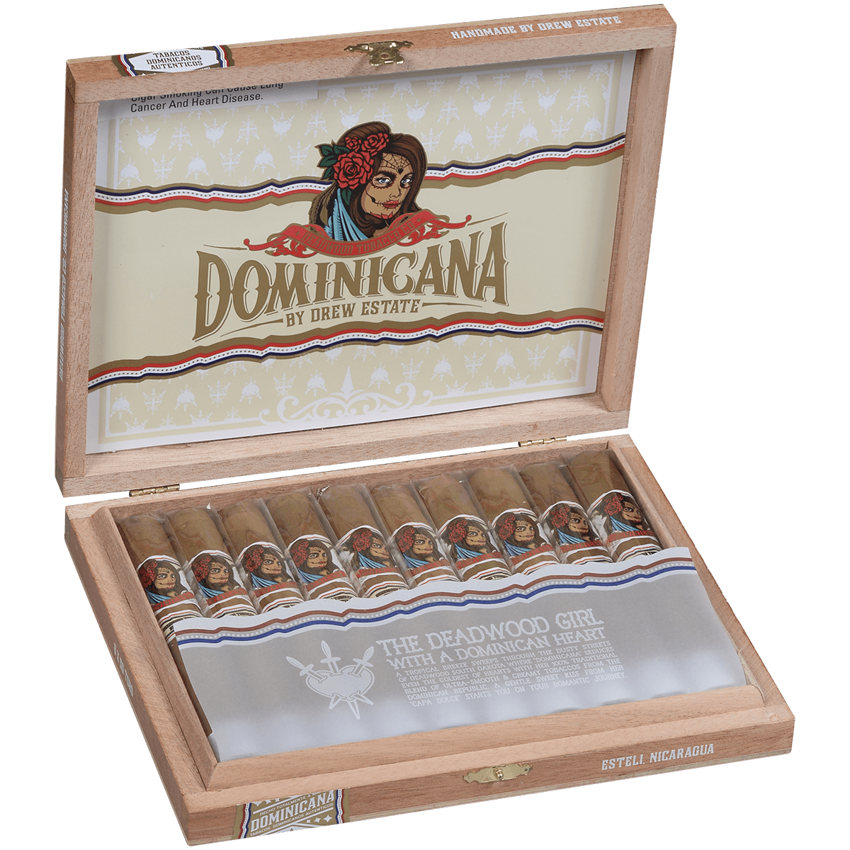 DEADWOOD DOMINICANA TORO 10CT BOX 6X50