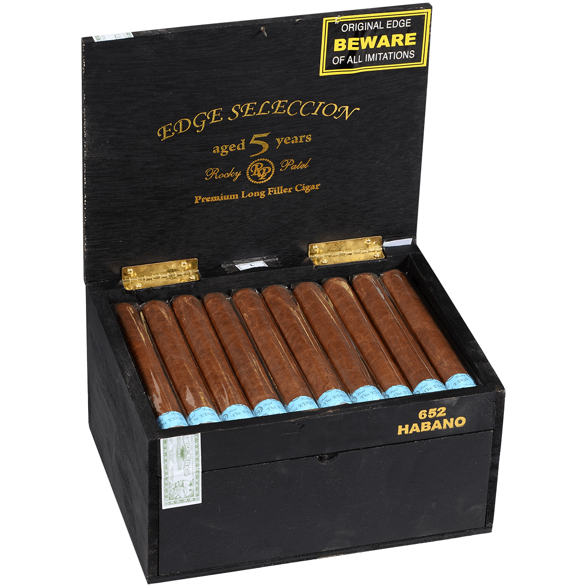 ROCKY PATEL SELECCION THE EDGE 652 HABANO 50 CT. BOX 6.00X52