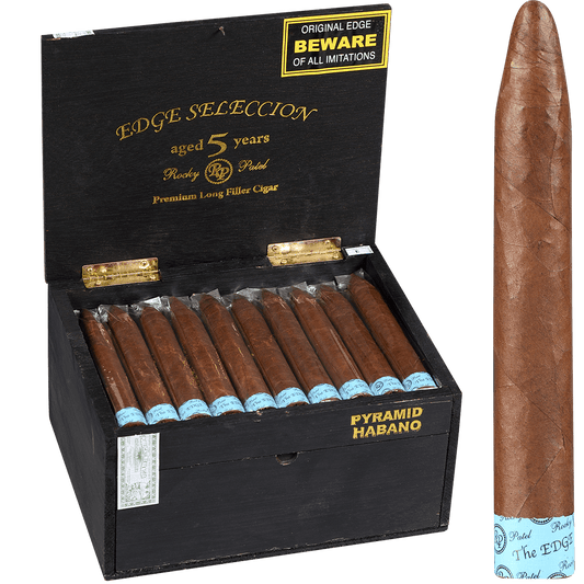 ROCKY PATEL SELECCION THE EDGE PYRAMID HABANO 50 CT. BOX 6.00X52