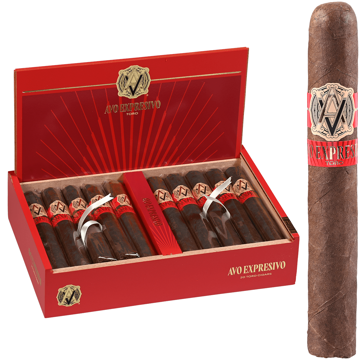 AVO EXPRESIVO TORO 20CT BOX 54X6