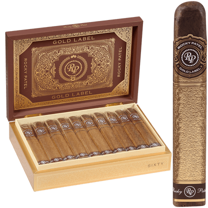 ROCKY PATEL GOLD LABEL SIXTY 20CT BOX 6X60