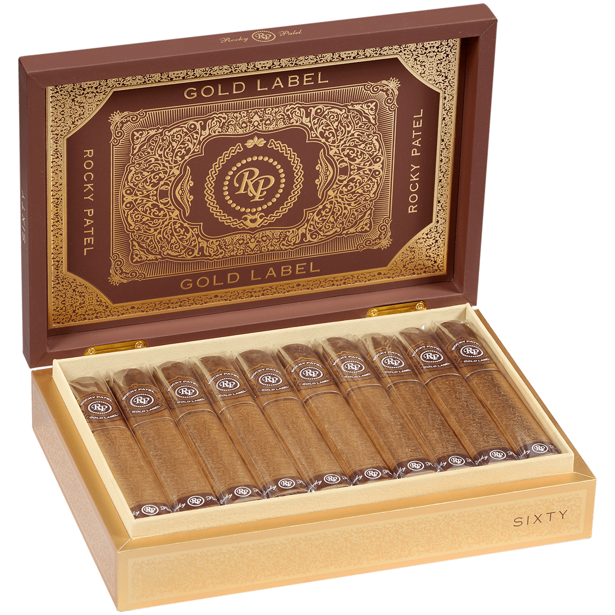 ROCKY PATEL GOLD LABEL SIXTY 20CT BOX 6X60