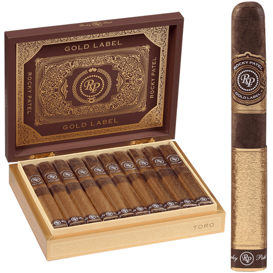 ROCKY PATEL GOLD LABEL TORO 20CT BOX  6.5X54