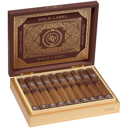 ROCKY PATEL GOLD LABEL TORO 20CT BOX  6.5X54
