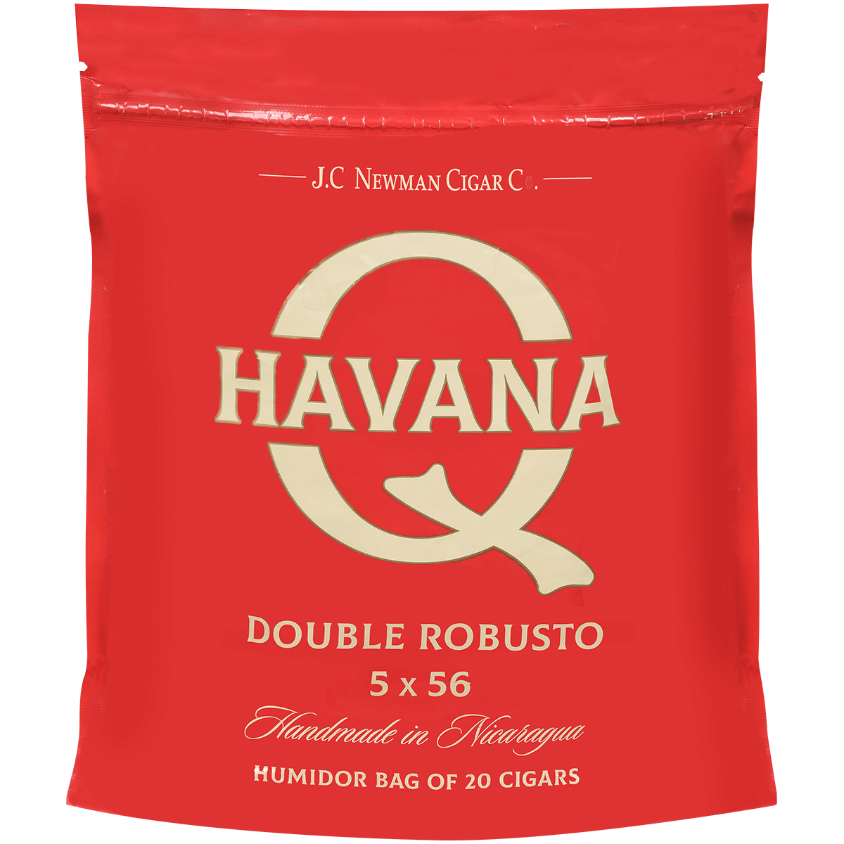 HAVANA Q DOUBLE ROBUSTO 20 CT. BAG 5.00X56