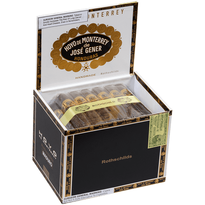 HOYO DE MONTERREY MADURO ROTHSCHILD 50 CT.BOX 4.50X50