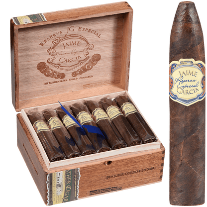 JAIME GARCIA RESERVA ESPECIAL SUPER GORDO 20 CT. BOX 5.75X66