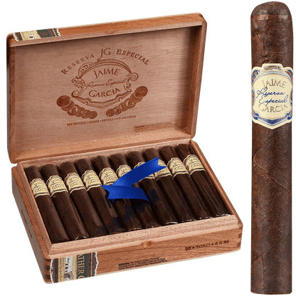 JAIME GARCIA RESERVA ESPECIAL TORO 20 CT. BOX 6.00X54
