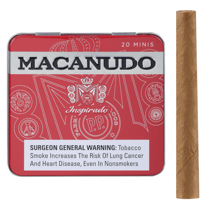MACANUDO INSPIRADO RED MINIS 5/20 CT. TINS 3.00X20