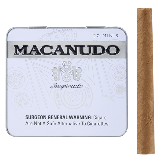 MACANUDO INSPIRADO WHITE MINIS 5/20 CT. TINS 3.00X20