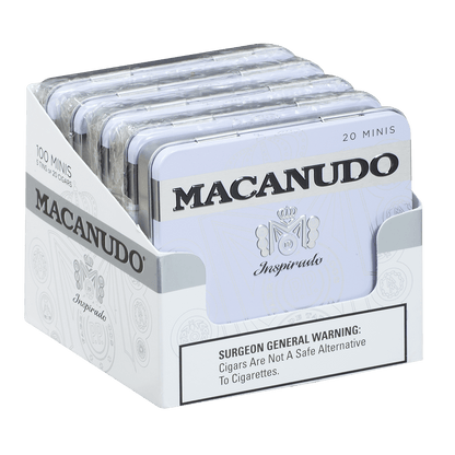 MACANUDO INSPIRADO WHITE MINIS 5/20 CT. TINS 3.00X20