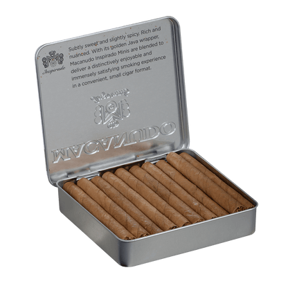 MACANUDO INSPIRADO WHITE MINIS 5/20 CT. TINS 3.00X20