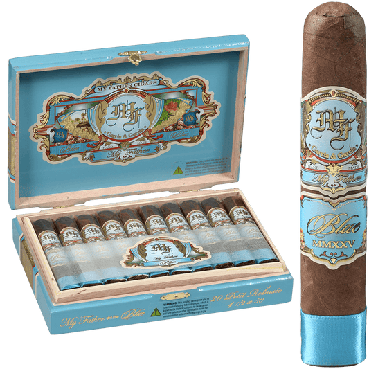 MY FATHER BLUE HONDURAS PETIT ROBUSTO 20 CT. BOX 4.50X50