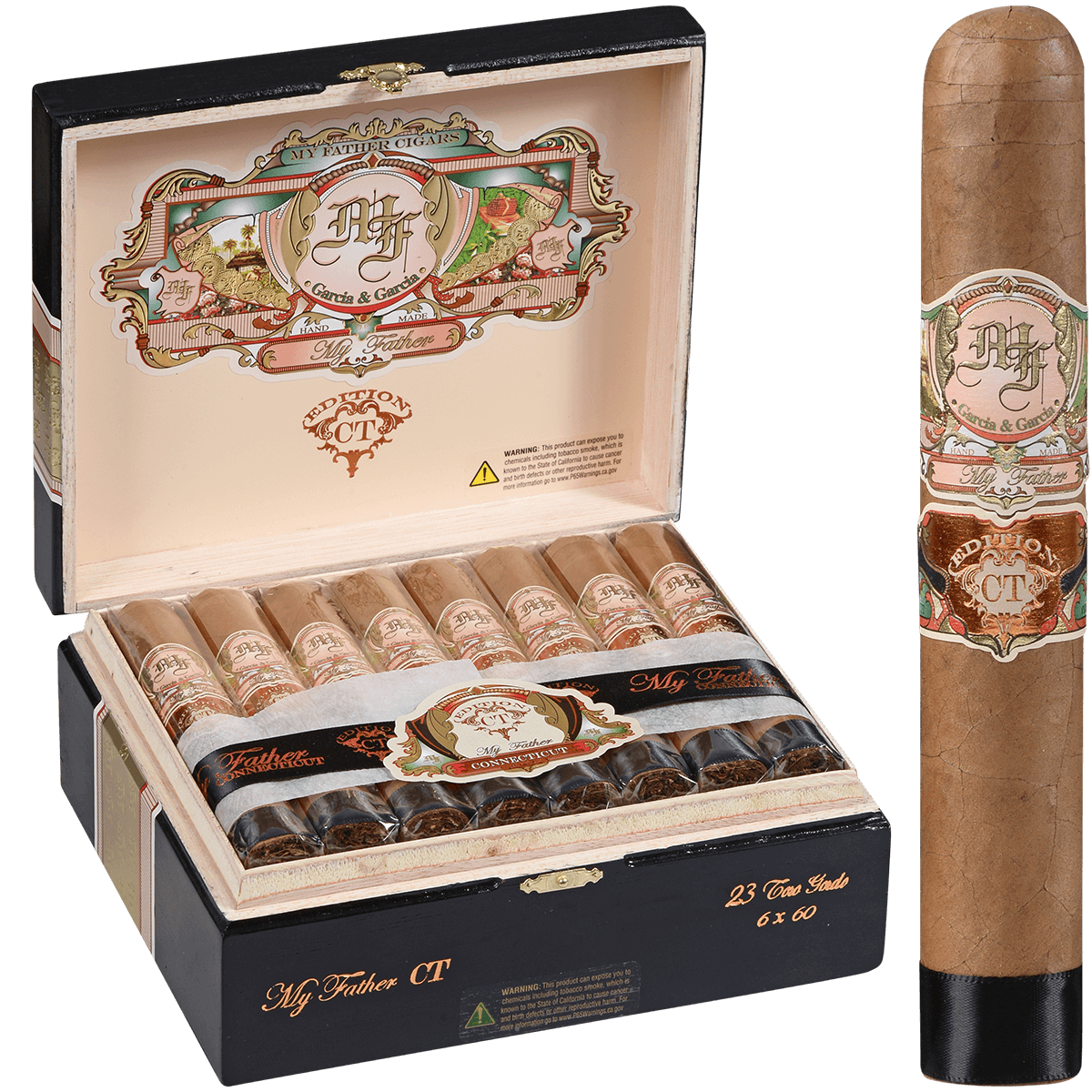 MY FATHER CONNECTICUT TORO GORDO 23CT. BOX 6X60