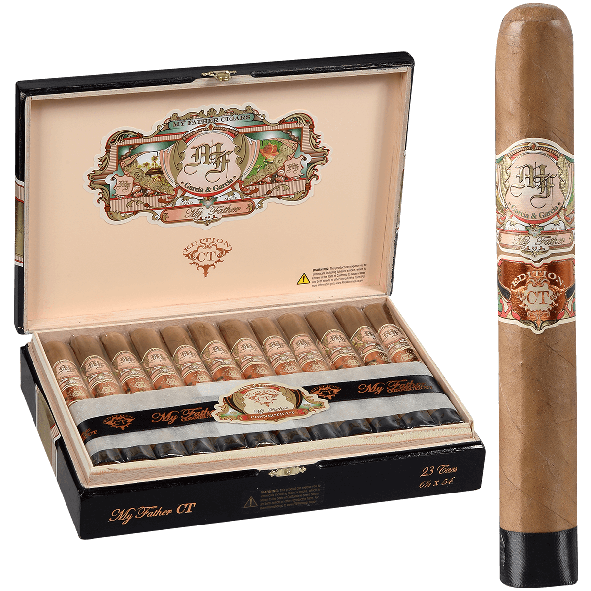 MY FATHER CONNECTICUT TORO 23CT. BOX 6 1/2 X54