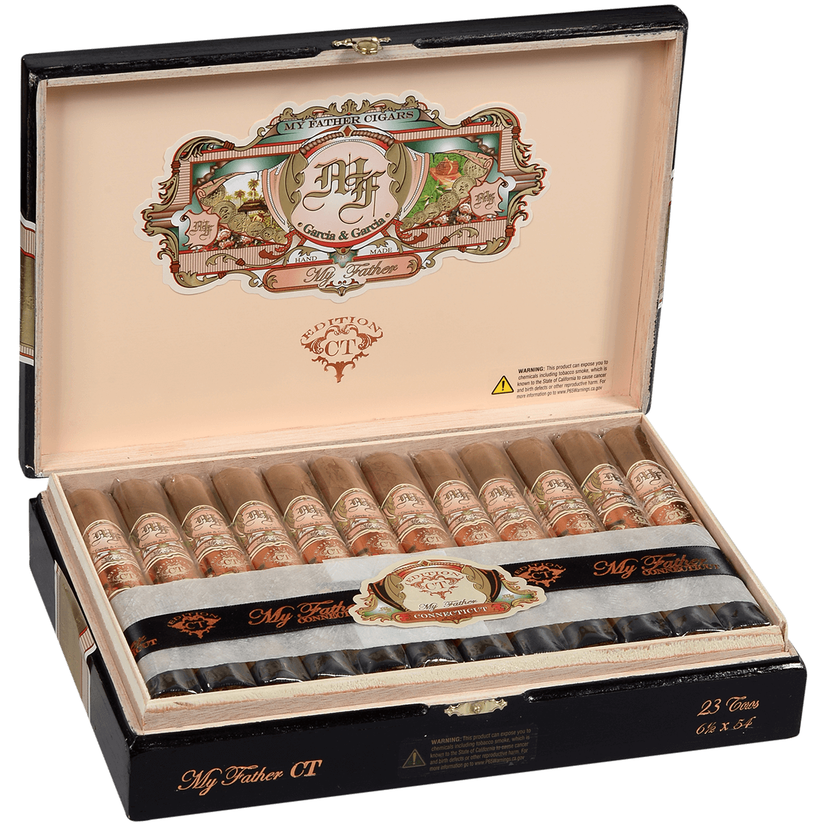 MY FATHER CONNECTICUT TORO 23CT. BOX 6 1/2 X54