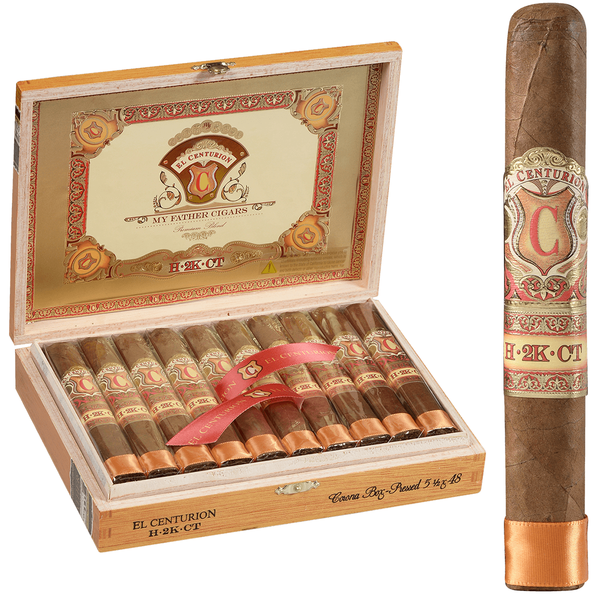 MY FATHER EL CENTURION H-2K-CT CORONA 20CT. 5 1/2X48
