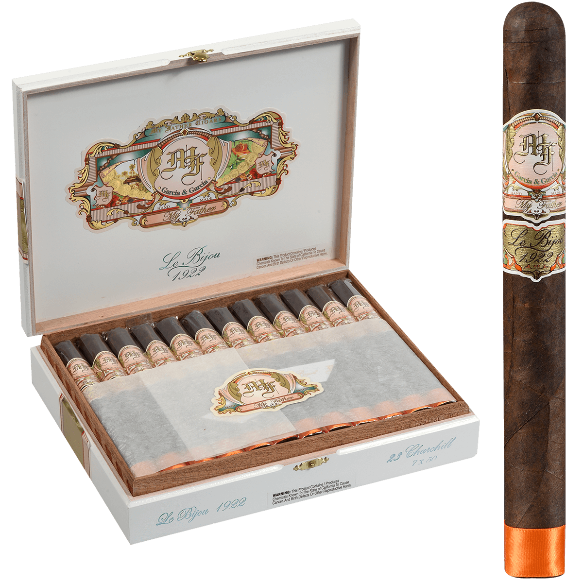 MY FATHER LE BIJOU 1922 CHURCHILL 23 CT. BOX 7.00X50