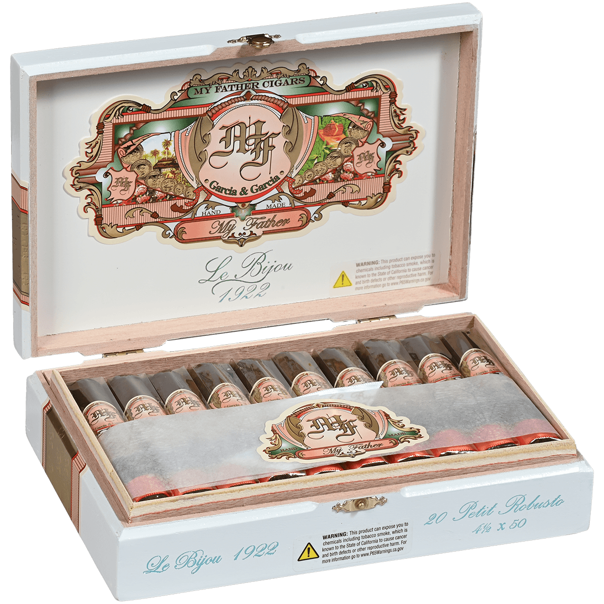 MY FATHER LE BIJOU 1922 PETIT ROBUSTO 20 CT. BOX 4.50X50