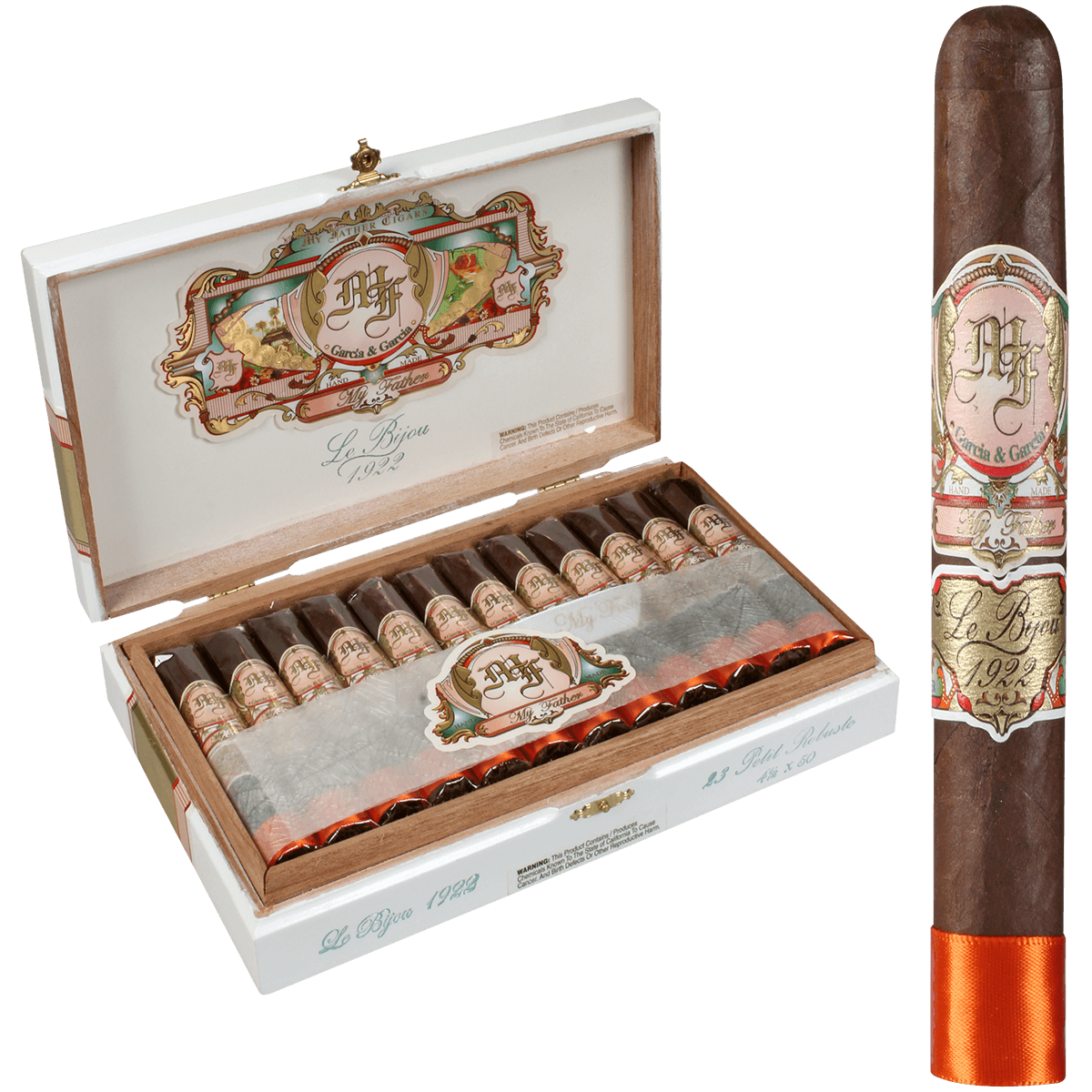MY FATHER LE BIJOU 1922 PETIT ROBUSTO 23 CT. BOX 4.50X50