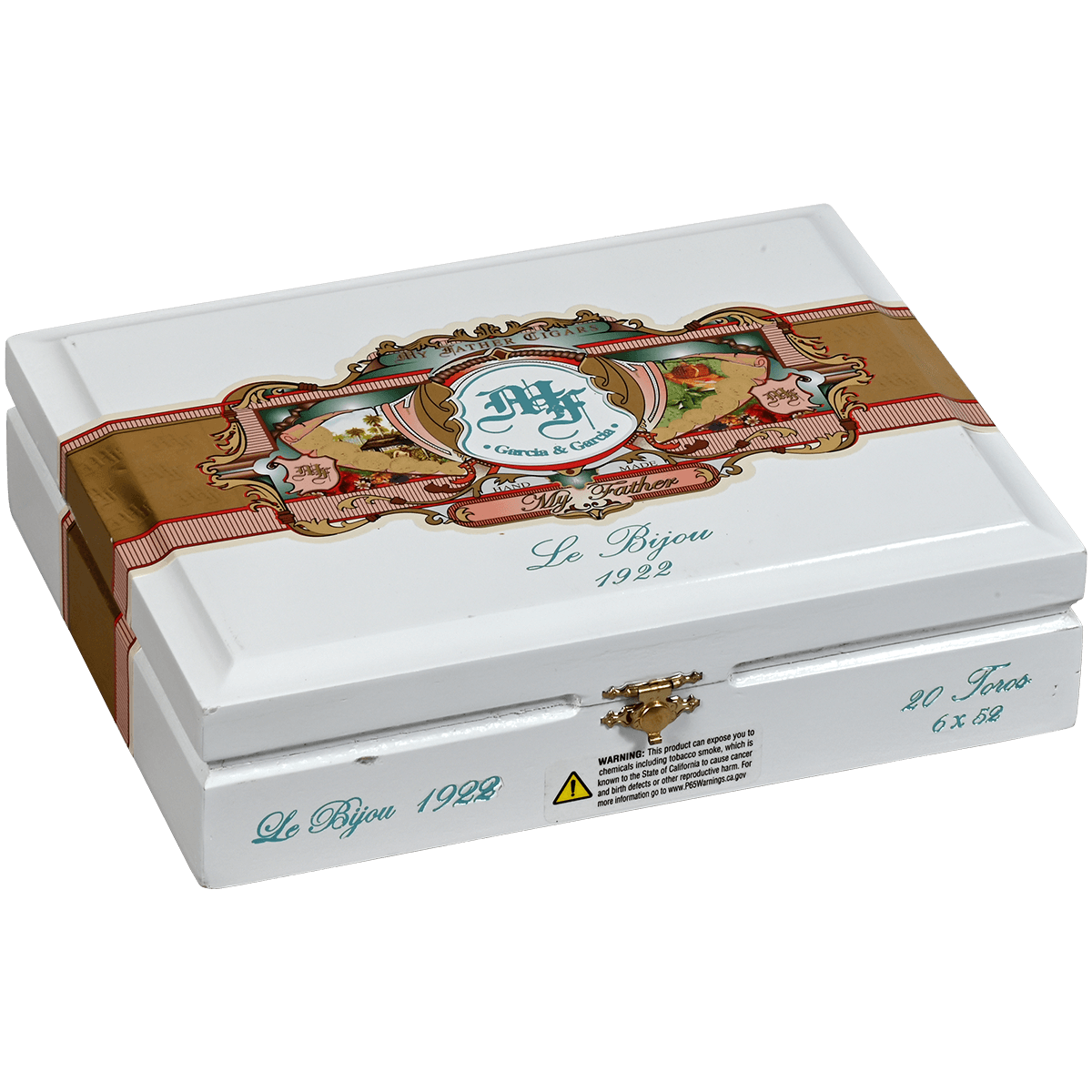 MY FATHER LE BIJOU 1922 TORO 20 CT. BOX 6.00X52