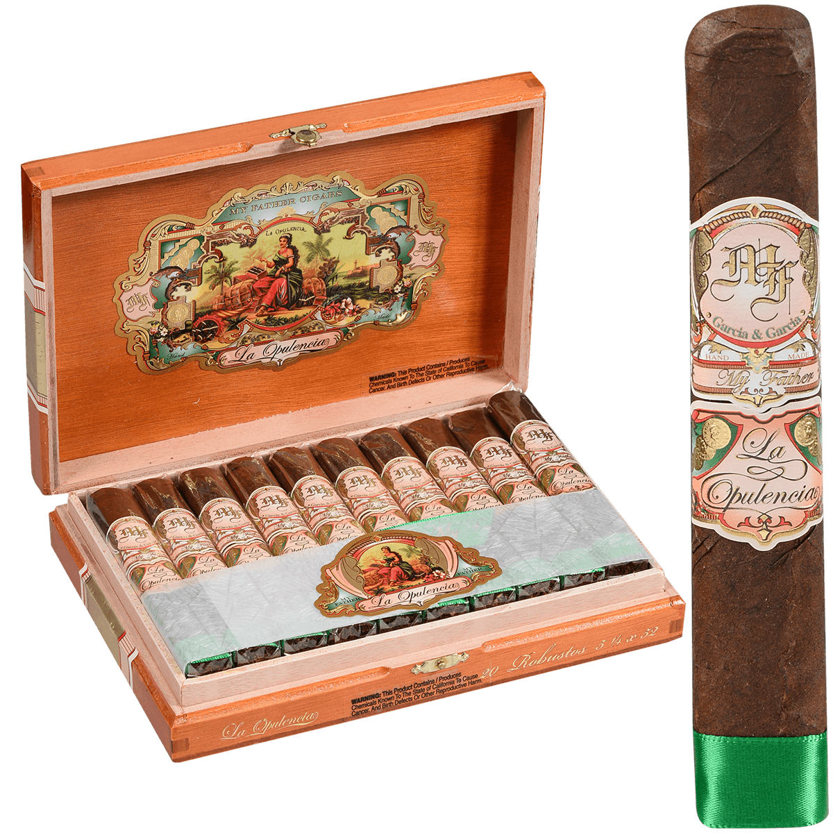 MY FATHER LA OPULENCIA ROBUSTO 20 CT. BOX 5.25X52