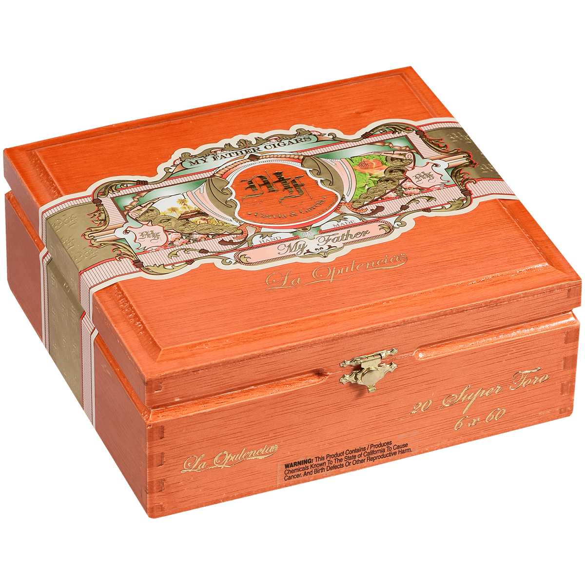 MY FATHER LA OPULENCIA SUPER TORO 20 CT. BOX 6.00X60