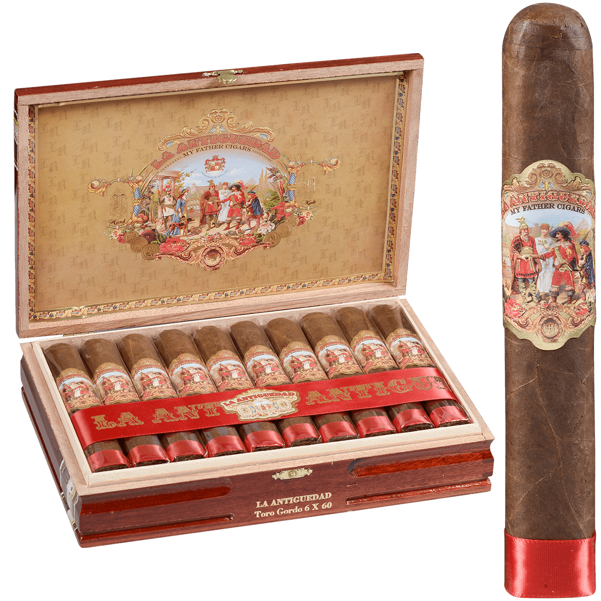 MY FATHER LA ANTIGUEDAD TORO GORDO 20CT. BOX 6X60
