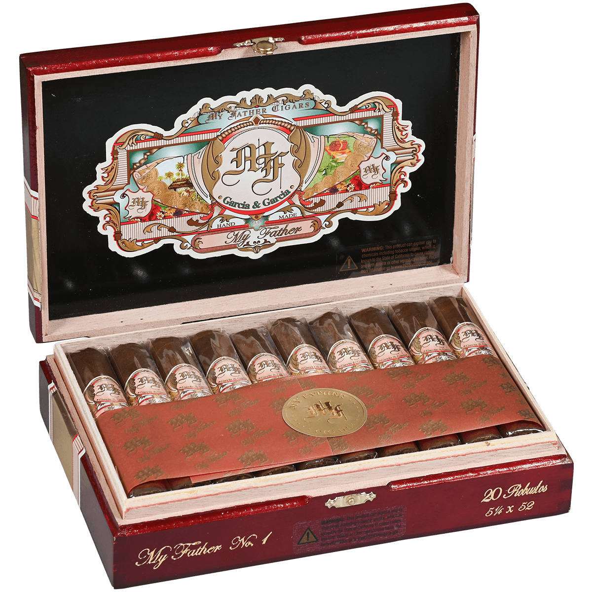 MY FATHER NO. 1 ROBUSTO 20 CT. BOX 5.25X52