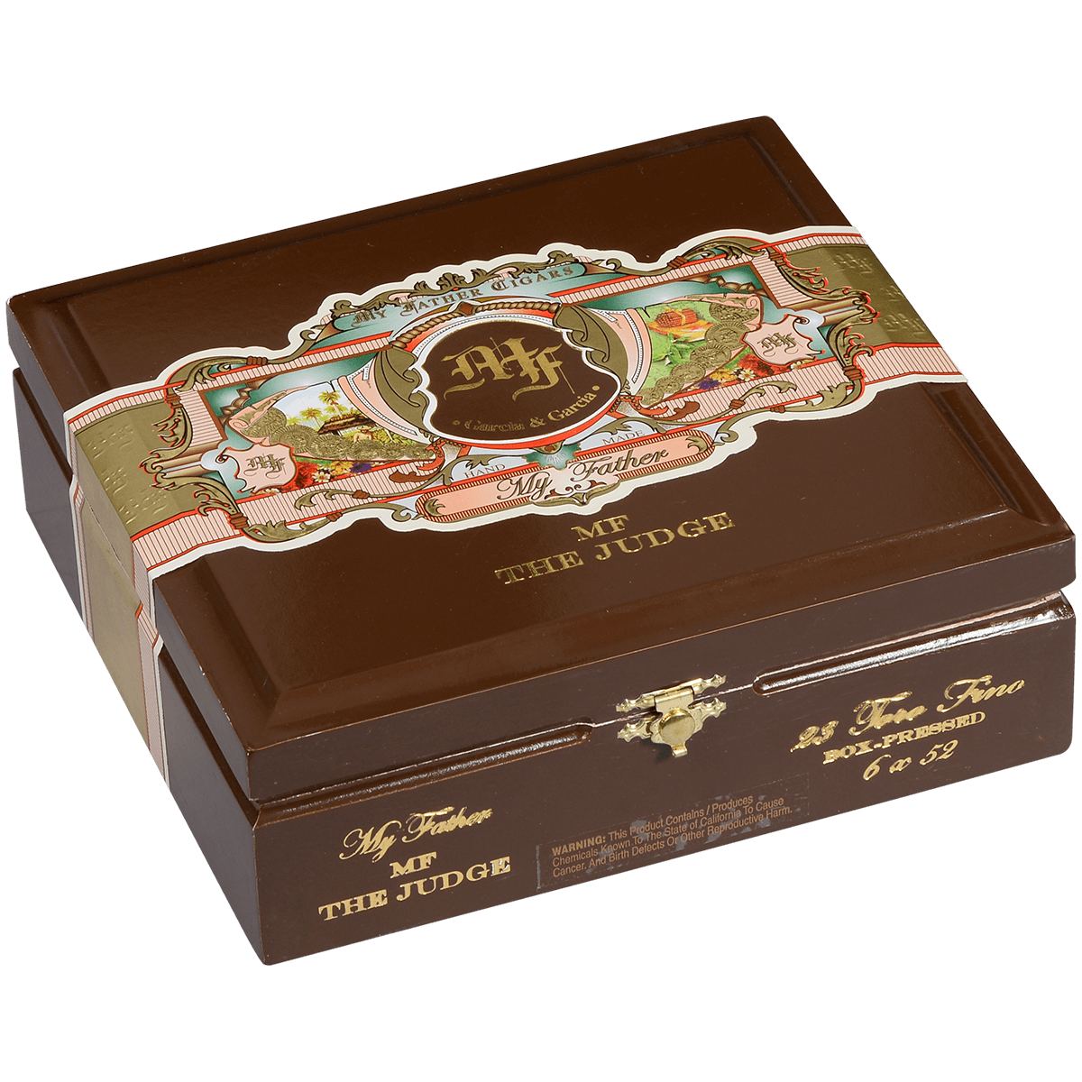 MY FATHER MF THE JUDGE TORO FINO 23 CT. BOX 6.00X52