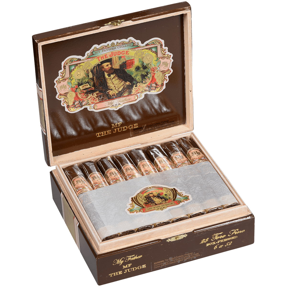 MY FATHER MF THE JUDGE TORO FINO 23 CT. BOX 6.00X52