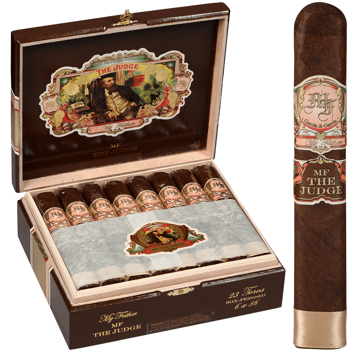 MY FATHER MF THE JUDGE TORO 23 CT. BOX 6.00X56