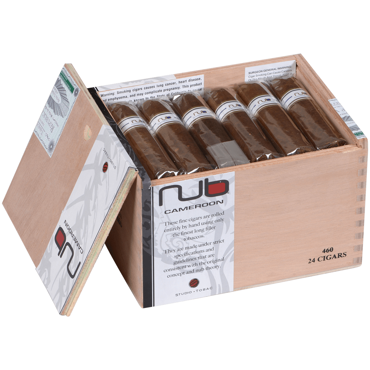 NUB CAMEROON 460 24 CT. BOX 4.00X60