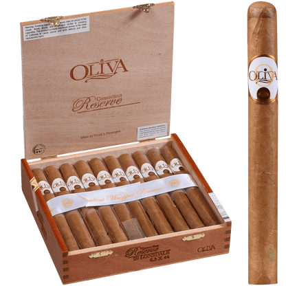 OLIVA CONNECTICUT WRAPPER RESERVE LONSDALE 20 CT. BOX 6.25X44