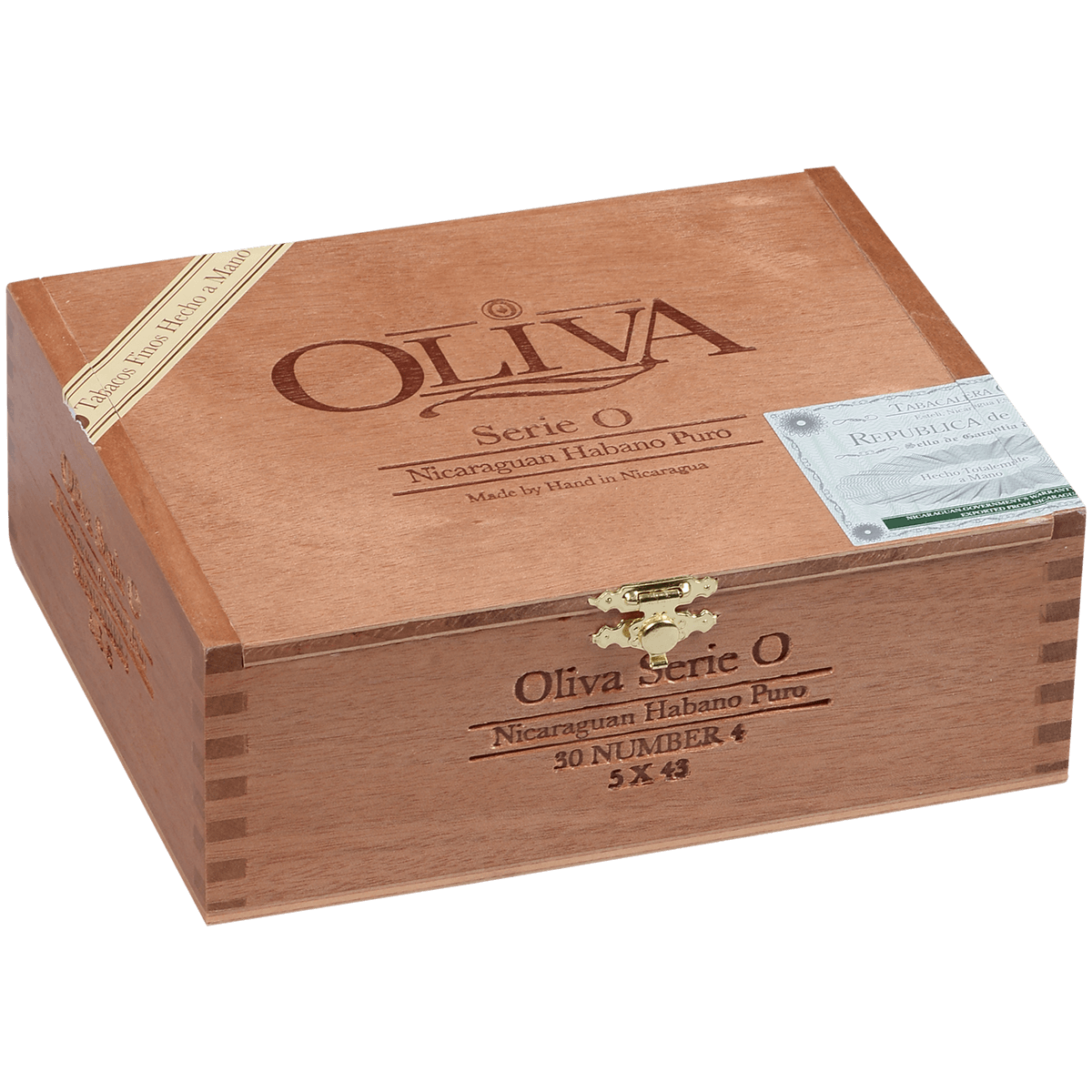 OLIVA SERIE O #4 30 CT. BOX 5.00X43