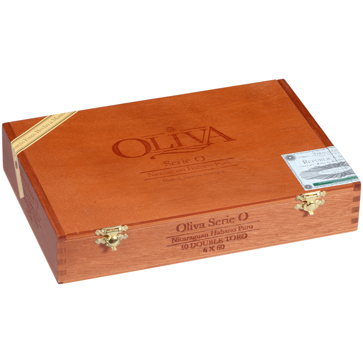 OLIVA SERIE O DOUBLE TORO 10 CT. BOX 6.00X60