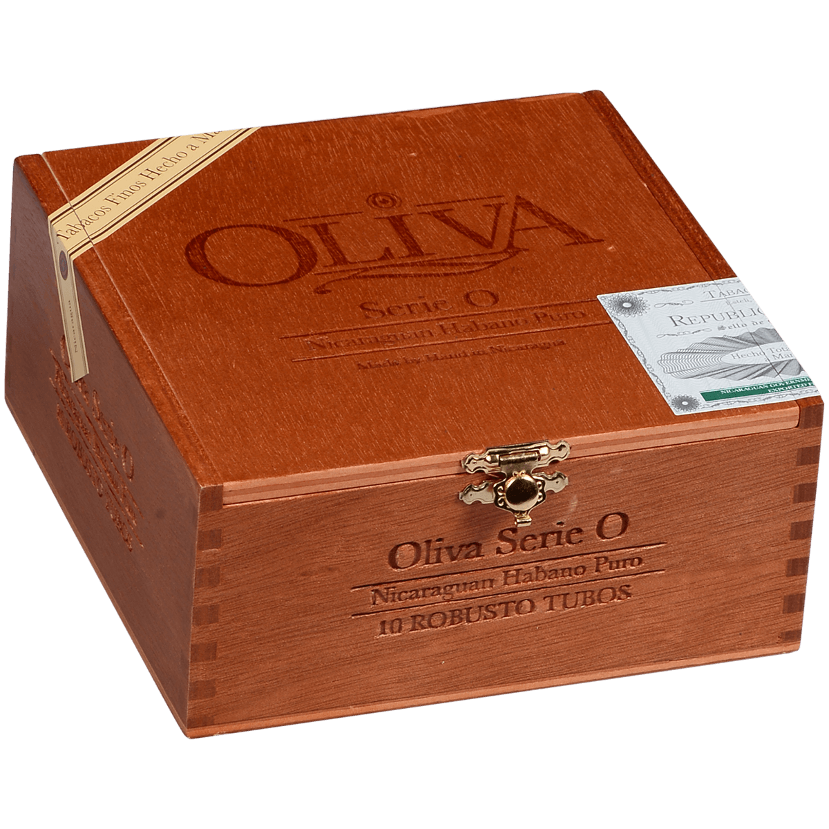 OLIVA SERIE O ROBUSTO TUBOS 10 CT. BOX 5.00X50