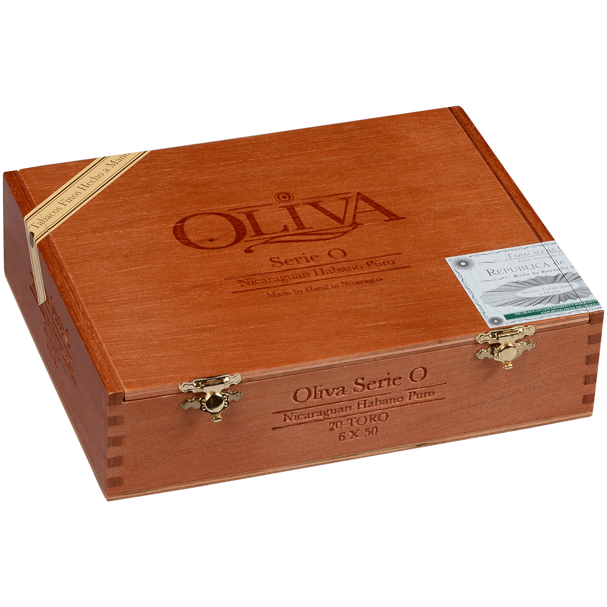 OLIVA SERIE O TORO 20 CT. BOX 6.00X50