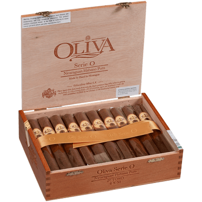 OLIVA SERIE O TORO 20 CT. BOX 6.00X50