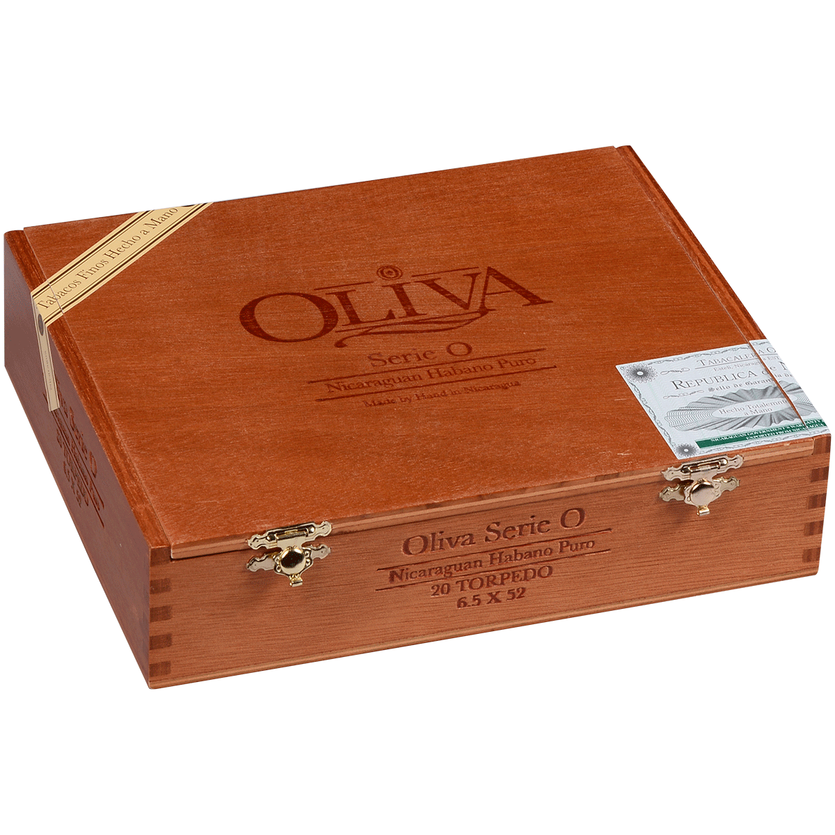 OLIVA SERIE O TORPEDO 20 CT. BOX 6.50X52