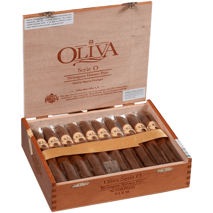 OLIVA SERIE O TORPEDO 20 CT. BOX 6.50X52