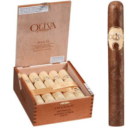 OLIVA SERIE O TORO TUBOS 10 CT. BOX 6.00X50