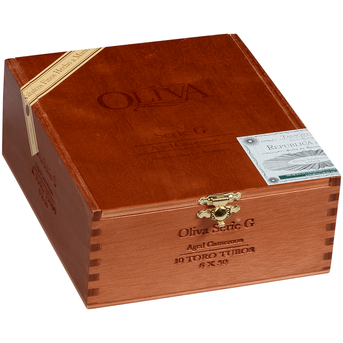OLIVA SERIE O TORO TUBOS 10 CT. BOX 6.00X50
