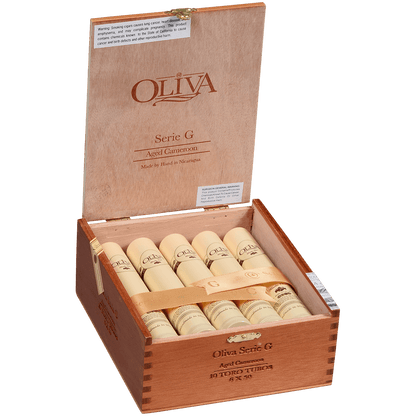 OLIVA SERIE O TORO TUBOS 10 CT. BOX 6.00X50