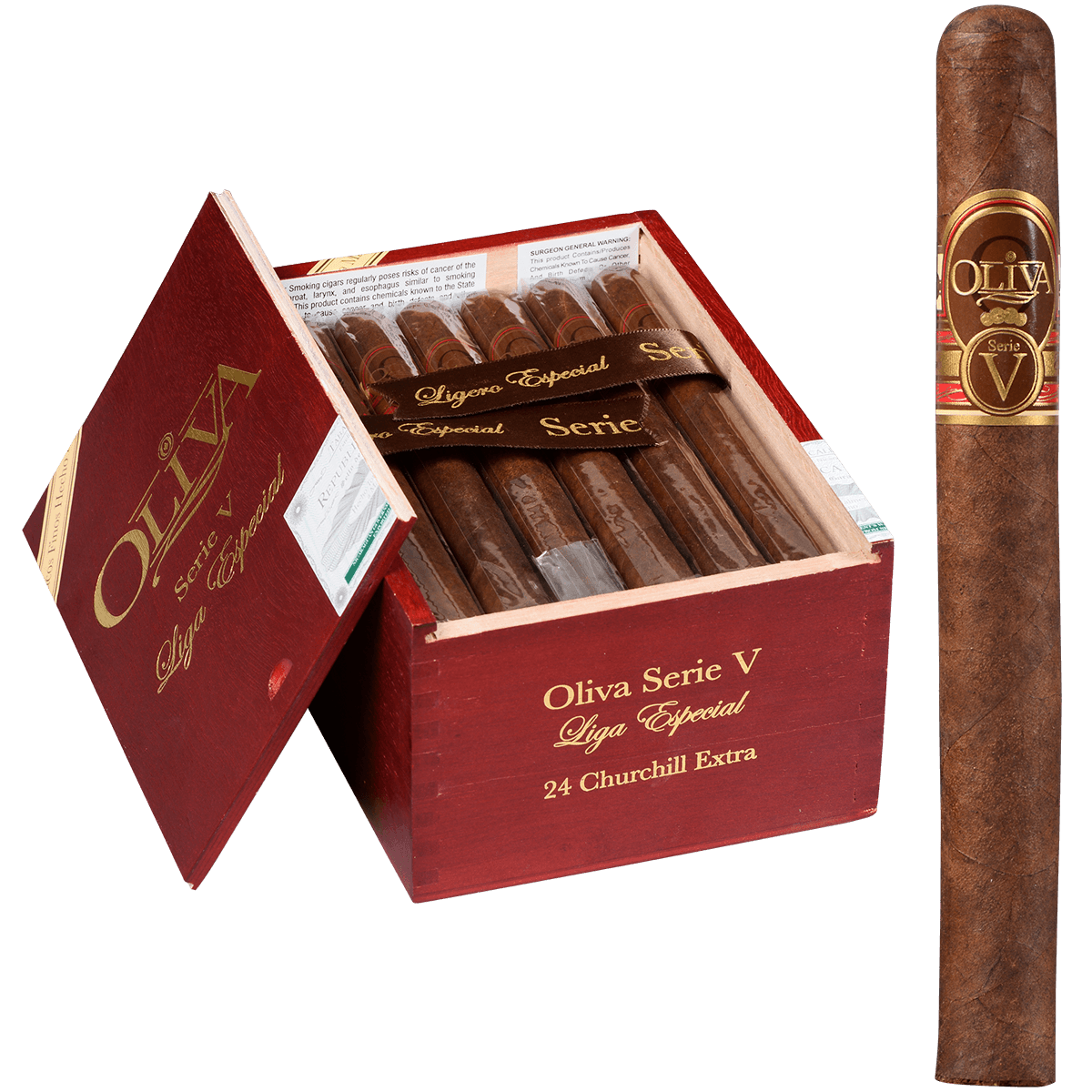 OLIVA SERIE V CHURCHILL EXTRA 24 CT. BOX 7.00X52