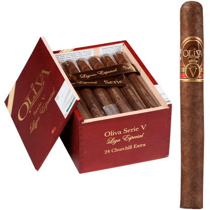 OLIVA SERIE V CHURCHILL EXTRA 24 CT. BOX 7.00X52