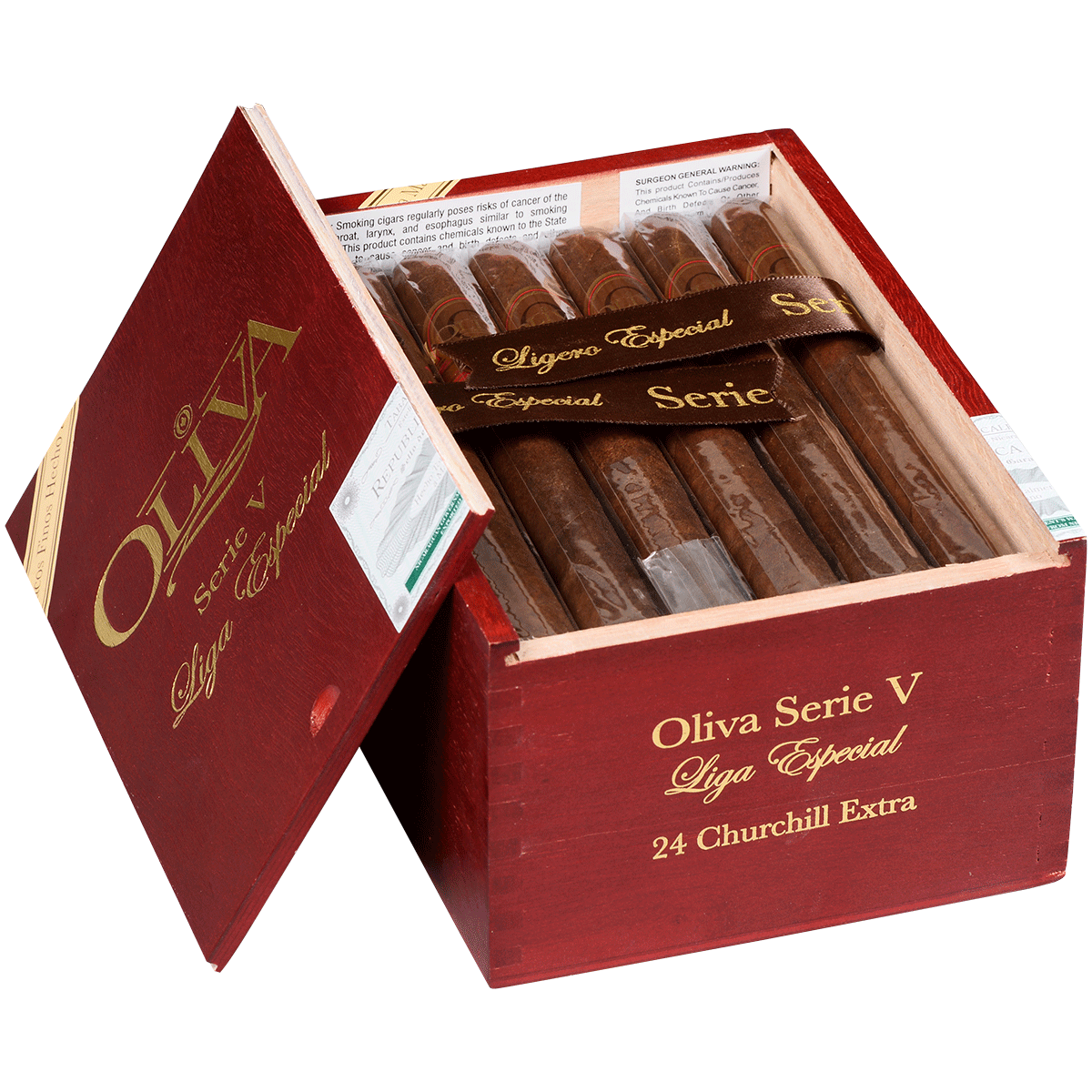 OLIVA SERIE V CHURCHILL EXTRA 24 CT. BOX 7.00X52