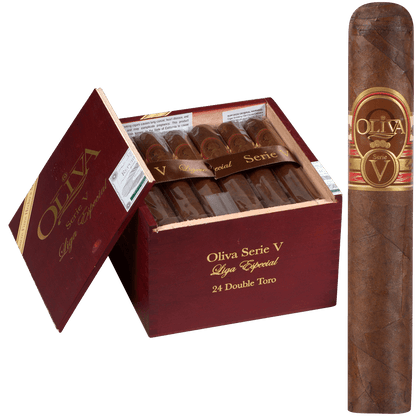 OLIVA LIGA ESPECIAL SERIE V DOUBLE TORO 24 CT. BOX 6.00X60
