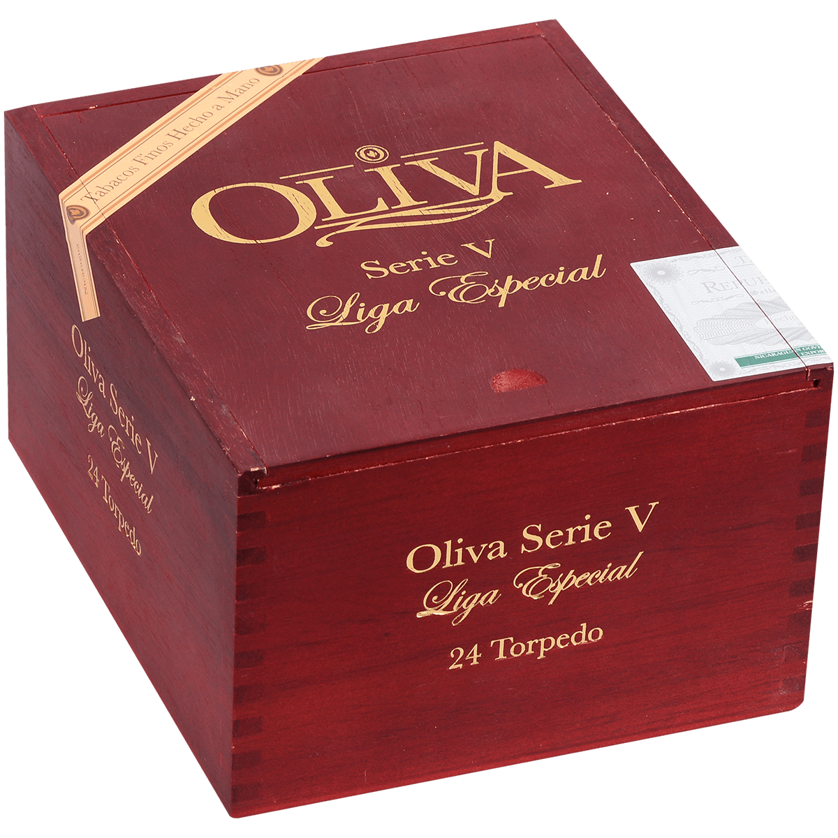 OLIVA SERIE V TORPEDO 24 CT. BOX 6.00X56